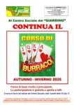 Corso di Burraco al Giardino
