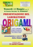 15 Maggio - Presentazione del laboratorio di ORIGAMI